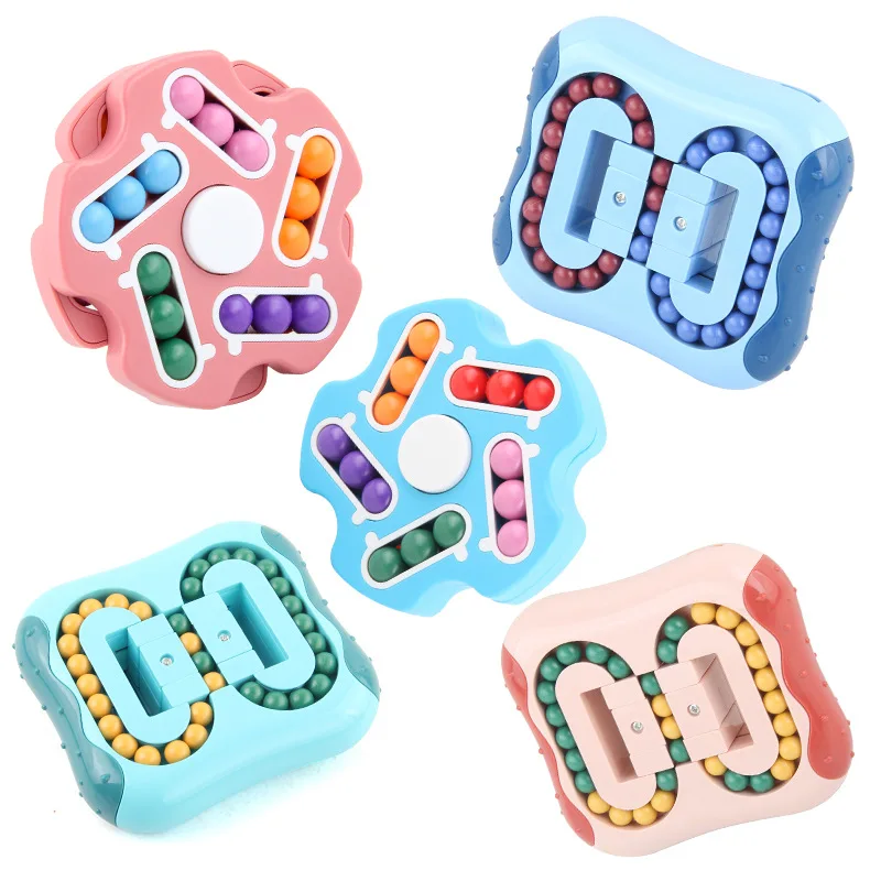 Children Brain Training Fun Bead Cube Game Toy Fidget Finger Spinner Top Stress Relief Double Side Play Magic Bean Rotating Cube
Children Brain Training Fun Bead Cube Game Toy Fidget Finger Spinner Top Stress Relief Double Side Play Magic Bean Rotating Cube