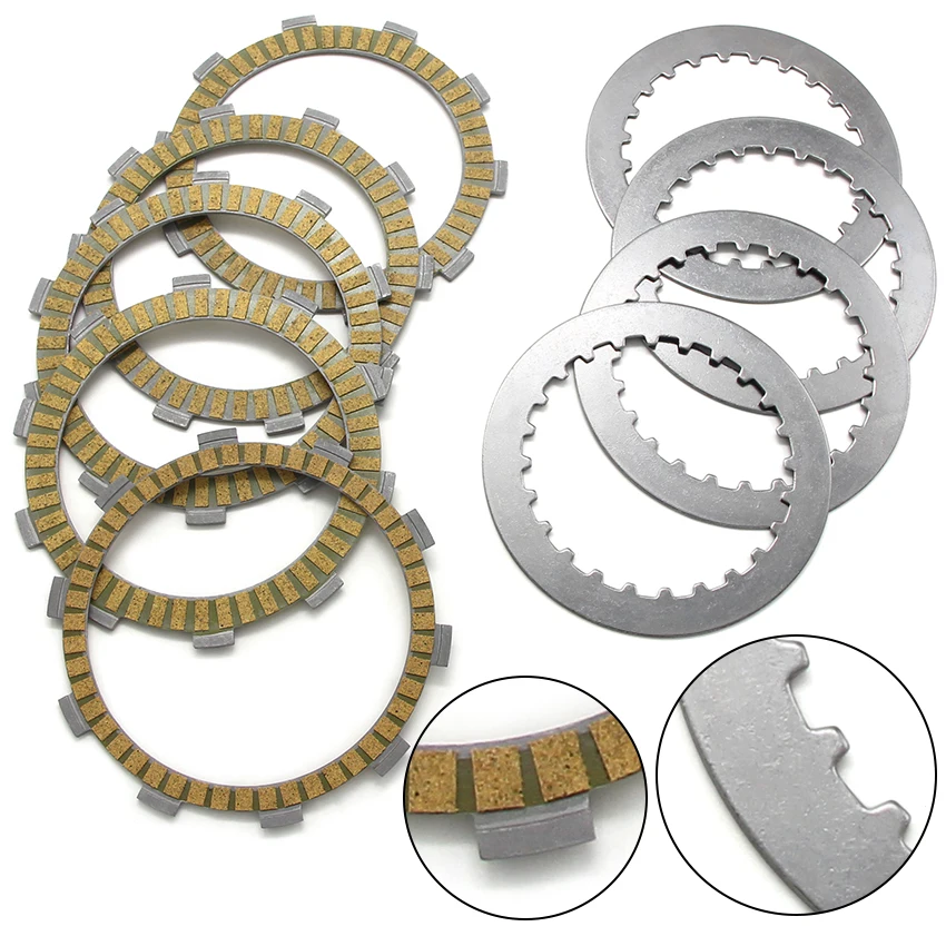 Motorcycle Clutch Friction Disc Plate Fit For Honda VT125 Shadow 125 XL125V 2001-2011 23311-200-000 22202-MAE-000 :22201-MAL-600
Motorcycle Clutch Friction Disc Plate Fit For Honda VT125 Shadow 125 XL125V 2001-2011 23311-200-000 22202-MAE-000 :22201-MAL-600