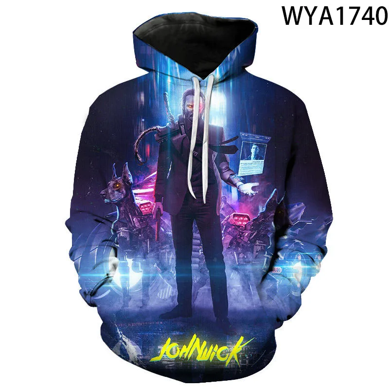 2020 New Movie John Wick 3D Printed Hoodies Cool Sweatshirts Men Women Children Fashion Pullover Boy Girl Kids Casual Jacket
2020 New Movie John Wick 3D Printed Hoodies Cool Sweatshirts Men Women Children Fashion Pullover Boy Girl Kids Casual Jacket