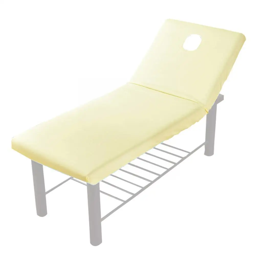 Pure Color Massage Table Bed Fitted Sheet Elastic Full Breath Bed SPA Hole Massage Cover Rubber With Treatment Face Band Co T4T4
Pure Color Massage Table Bed Fitted Sheet Elastic Full Breath Bed SPA Hole Massage Cover Rubber With Treatment Face Band Co T4T4