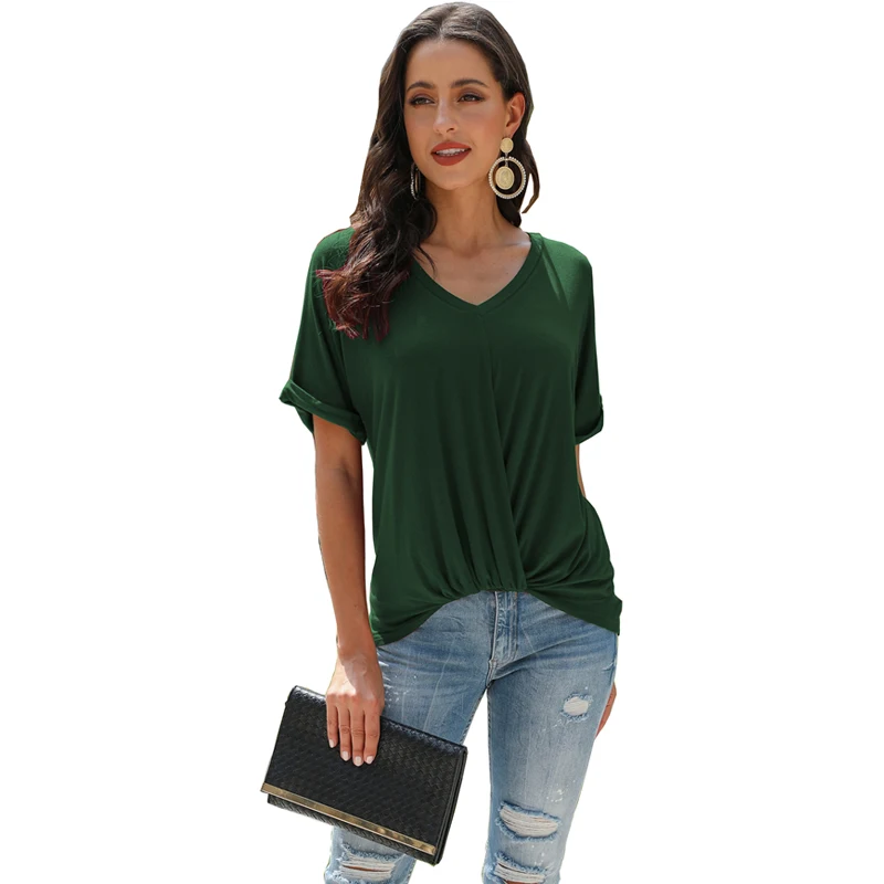 Women Summer T-shirts Short Sleeve V-neck Ladies Female t shirt 2020 New Basic Casual Solid Color T-shirt Tops Tee Sweatshirts
Women Summer T-shirts Short Sleeve V-neck Ladies Female t shirt 2020 New Basic Casual Solid Color T-shirt Tops Tee Sweatshirts