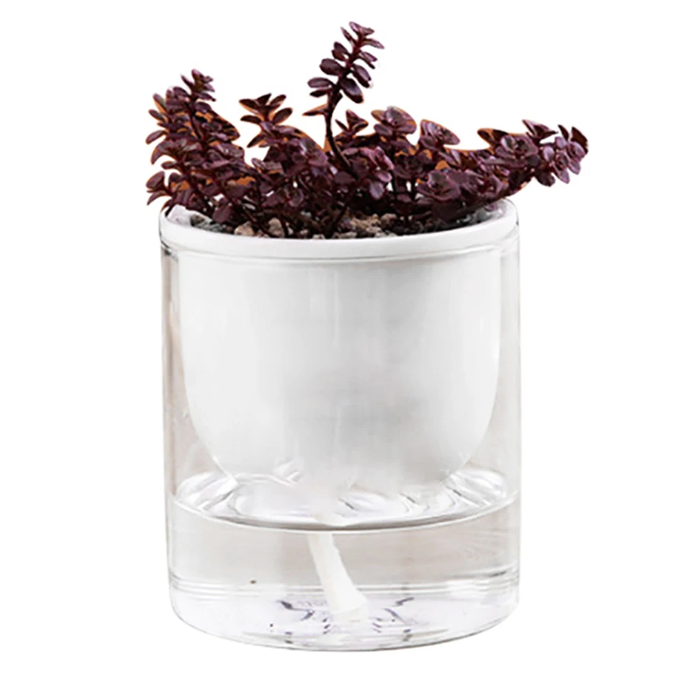 2PCS Planters Hanging Baskets Clear Self Watering Pot Planter For Indoor And Outdoor Plants Flowers Herbs Garden Nursery Pots
2PCS Planters Hanging Baskets Clear Self Watering Pot Planter For Indoor And Outdoor Plants Flowers Herbs Garden Nursery Pots