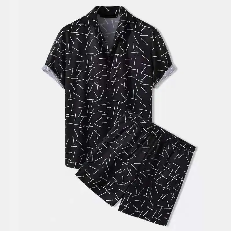 Printing National Style Hawaiian Mens Short Sleeve Set Summer Casual Floral Shirt Beach Two Piece Suit 2021 New Fashion Men Sets
Printing National Style Hawaiian Mens Short Sleeve Set Summer Casual Floral Shirt Beach Two Piece Suit 2021 New Fashion Men Sets