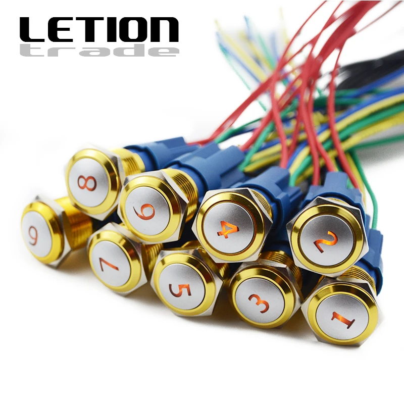 9 шт. 16 мм желтые светодиодный металлические кнопки, цифровые знаки 1 2 3 4 5 6 7 8 9, самоблокирующийся металлический водонепроницаемый кнопочный...
9 шт. 16 мм желтые светодиодный металлические кнопки, цифровые знаки 1 2 3 4 5 6 7 8 9, самоблокирующийся металлический водонепроницаемый кнопочный...