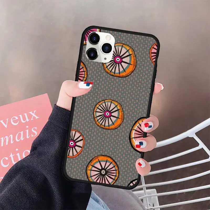 NBDRUICAI African fabric print Shell Phone Case Rubber for iPhone 11 pro XS MAX 8 7 6 6S Plus X 5S SE 2020 XR case
NBDRUICAI African fabric print Shell Phone Case Rubber for iPhone 11 pro XS MAX 8 7 6 6S Plus X 5S SE 2020 XR case