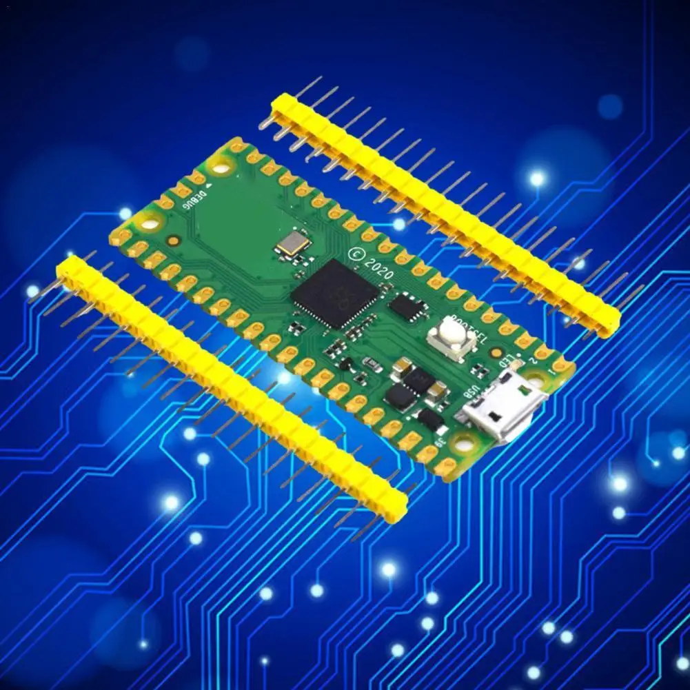 Micro USB Develop PICO Board 40Pin For Raspberry PI Core 133MHz Processor Cortex ARM High-Performance RP2040 Dual D5K1
Micro USB Develop PICO Board 40Pin For Raspberry PI Core 133MHz Processor Cortex ARM High-Performance RP2040 Dual D5K1