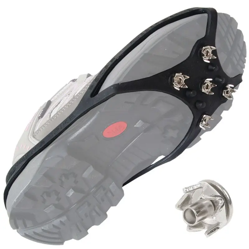 Anti Slip Ice Snow Grip Nails Hiking Ground Grippers Mountaineering Shoes Spikes 53CD
Anti Slip Ice Snow Grip Nails Hiking Ground Grippers Mountaineering Shoes Spikes 53CD