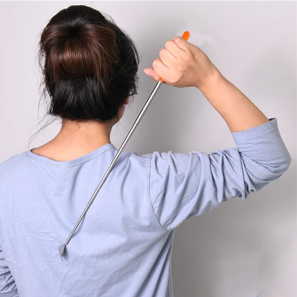 4PCS Stainless Steel Telescopic Itching Tool Back Scratcher with Extendable Rod Stick Health Handheld Scratching Helper
4PCS Stainless Steel Telescopic Itching Tool Back Scratcher with Extendable Rod Stick Health Handheld Scratching Helper