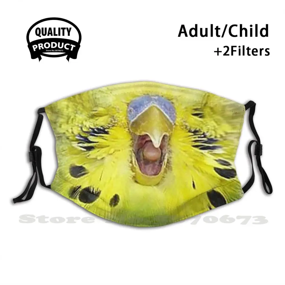 Budgie Parrot Beak Reusable Mouth Mask Filter Cool Funny Masks Parrot Budgie Parakeet Zebra Cute Beak Mouth Yawn Birb Bird
Budgie Parrot Beak Reusable Mouth Mask Filter Cool Funny Masks Parrot Budgie Parakeet Zebra Cute Beak Mouth Yawn Birb Bird