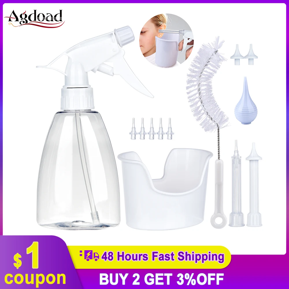 300ml Ear Cleaning Irrigation Kit Ear Wax Removal Tool Plastic Bottle Ear Wax Irrigation Washer Set for Adults Kids Earwax Clean
300ml Ear Cleaning Irrigation Kit Ear Wax Removal Tool Plastic Bottle Ear Wax Irrigation Washer Set for Adults Kids Earwax Clean