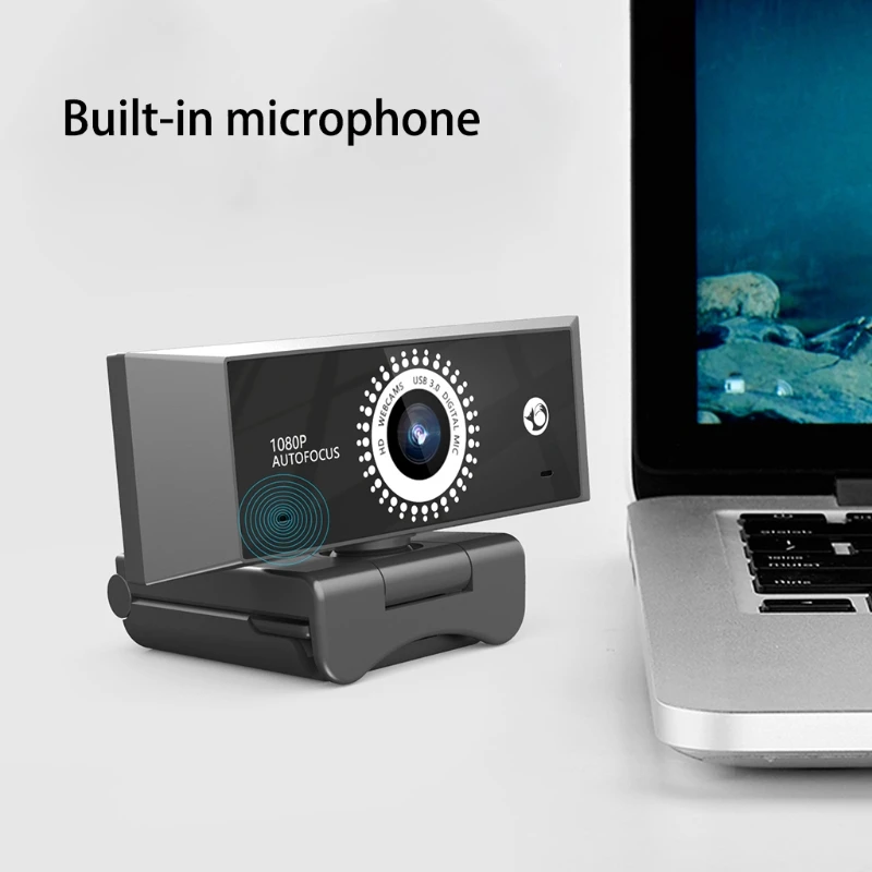 1080P Web Camera 360 Rotating USB 2.0 Auto Focusing Webcam with Microphone for Computer PC Laptop Desktop Video
1080P Web Camera 360 Rotating USB 2.0 Auto Focusing Webcam with Microphone for Computer PC Laptop Desktop Video