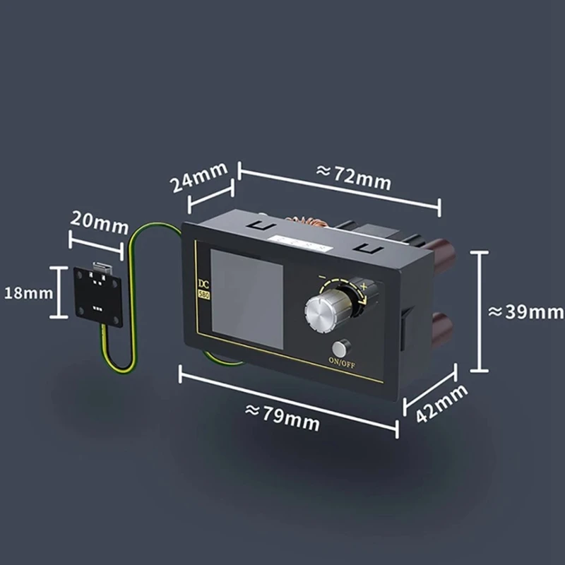 DC DC Buck Boost Converter CC CV 1.8-32V 5A Power Module Adjustable Regulated Laboratory Power Supply DC-580
DC DC Buck Boost Converter CC CV 1.8-32V 5A Power Module Adjustable Regulated Laboratory Power Supply DC-580