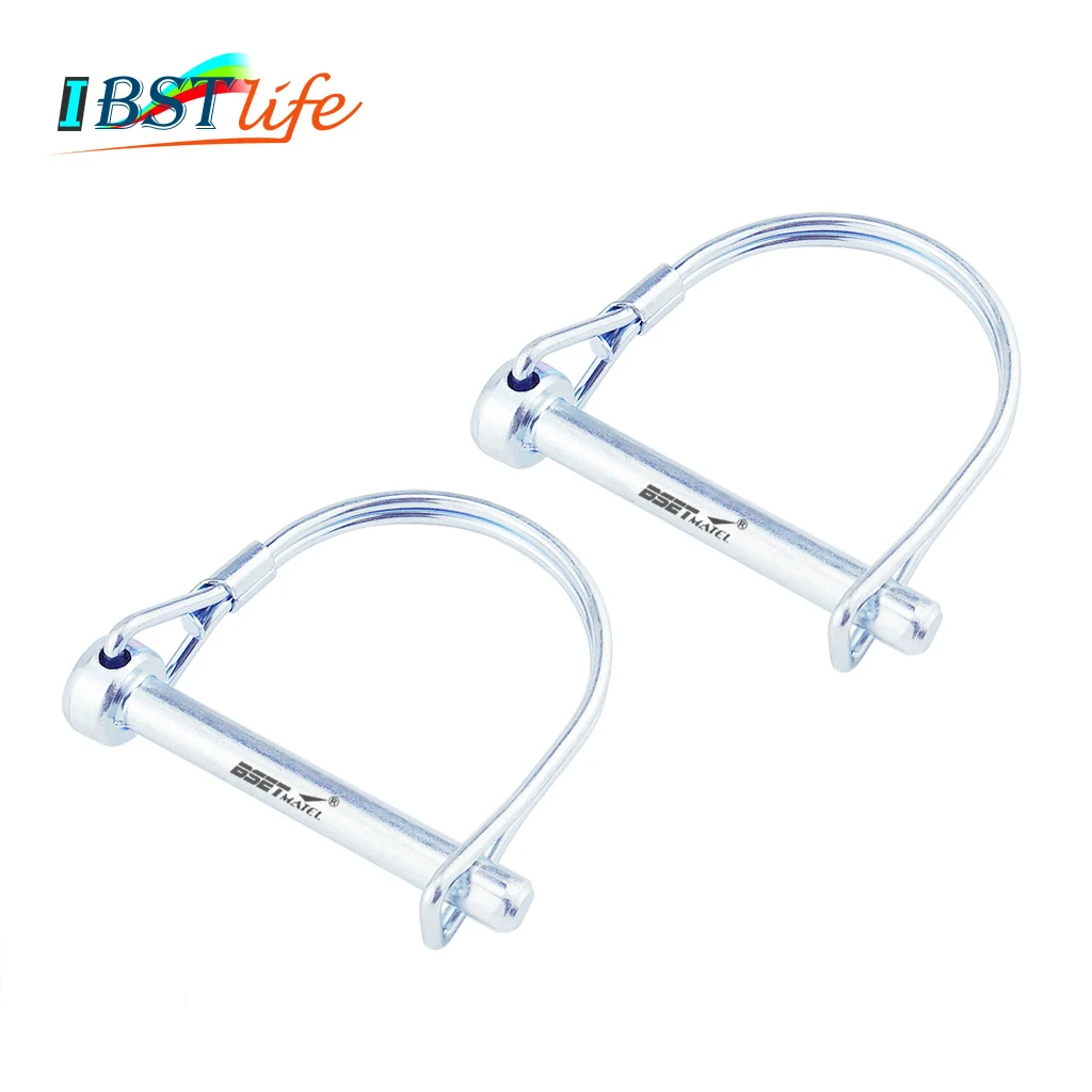 2X Spring Carbon Steel PTO Pin Round Arch Wire Shaft Locking Lock Pin Safety Coupler Retainer Farm Trailers Wagons Lawn Garden
2X Spring Carbon Steel PTO Pin Round Arch Wire Shaft Locking Lock Pin Safety Coupler Retainer Farm Trailers Wagons Lawn Garden