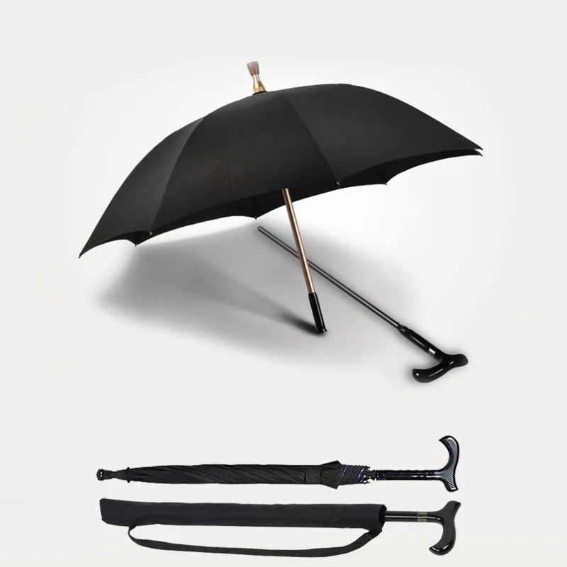 High Quality Detachable Self-defense Climbing Alloy Parasol Fiberglass Anti-skidding Crutch Outdoor Self defense Umbrellas Gear
High Quality Detachable Self-defense Climbing Alloy Parasol Fiberglass Anti-skidding Crutch Outdoor Self defense Umbrellas Gear