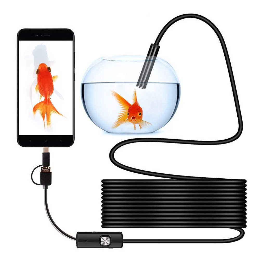 1M/1.5M/2M/3.5M/5M Waterproof Mini Camera USB Endoscope Portable Universal Inspection Borescope Camera for Android Mobile Phone
1M/1.5M/2M/3.5M/5M Waterproof Mini Camera USB Endoscope Portable Universal Inspection Borescope Camera for Android Mobile Phone