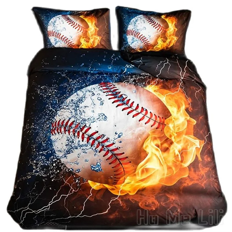 3D Sports Baseball Bedding Set For Teen Boys Duvet Cover By Ho Me Lili With Pillowcases
3D Sports Baseball Bedding Set For Teen Boys Duvet Cover By Ho Me Lili With Pillowcases