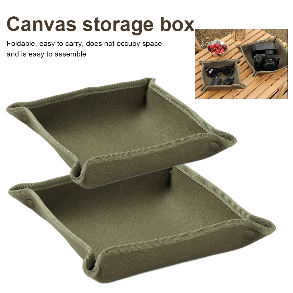Camping Canvas Storage Box Desktop Jewelry Sundries Folding Tray Waterproof Outdoor Multi-function Storage Box Dice Rolling Tray
Camping Canvas Storage Box Desktop Jewelry Sundries Folding Tray Waterproof Outdoor Multi-function Storage Box Dice Rolling Tray