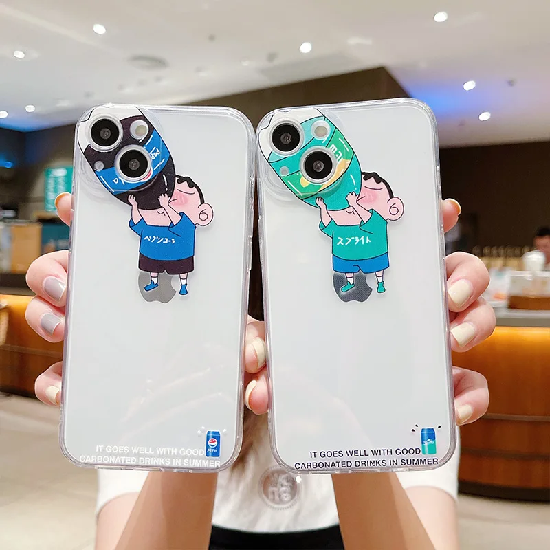 Cartoon Drinking Cola iPhone 11 Pro Max Cases X XS 12 13 Mini Soft Transparent Mobile Phone Cases iPhone 8 Plus Covers
Cartoon Drinking Cola iPhone 11 Pro Max Cases X XS 12 13 Mini Soft Transparent Mobile Phone Cases iPhone 8 Plus Covers