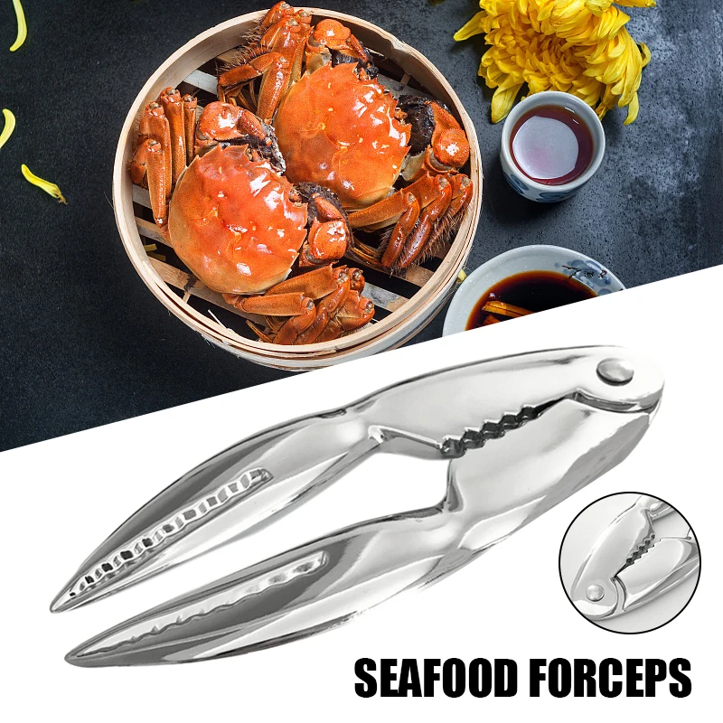 Creative Seafood Tongs Zinc Alloy Crab Claw Shaped Tongs Cooking Food Clamp Kitchen Tools for Lobster Crab Shrimp GRSA889
Creative Seafood Tongs Zinc Alloy Crab Claw Shaped Tongs Cooking Food Clamp Kitchen Tools for Lobster Crab Shrimp GRSA889