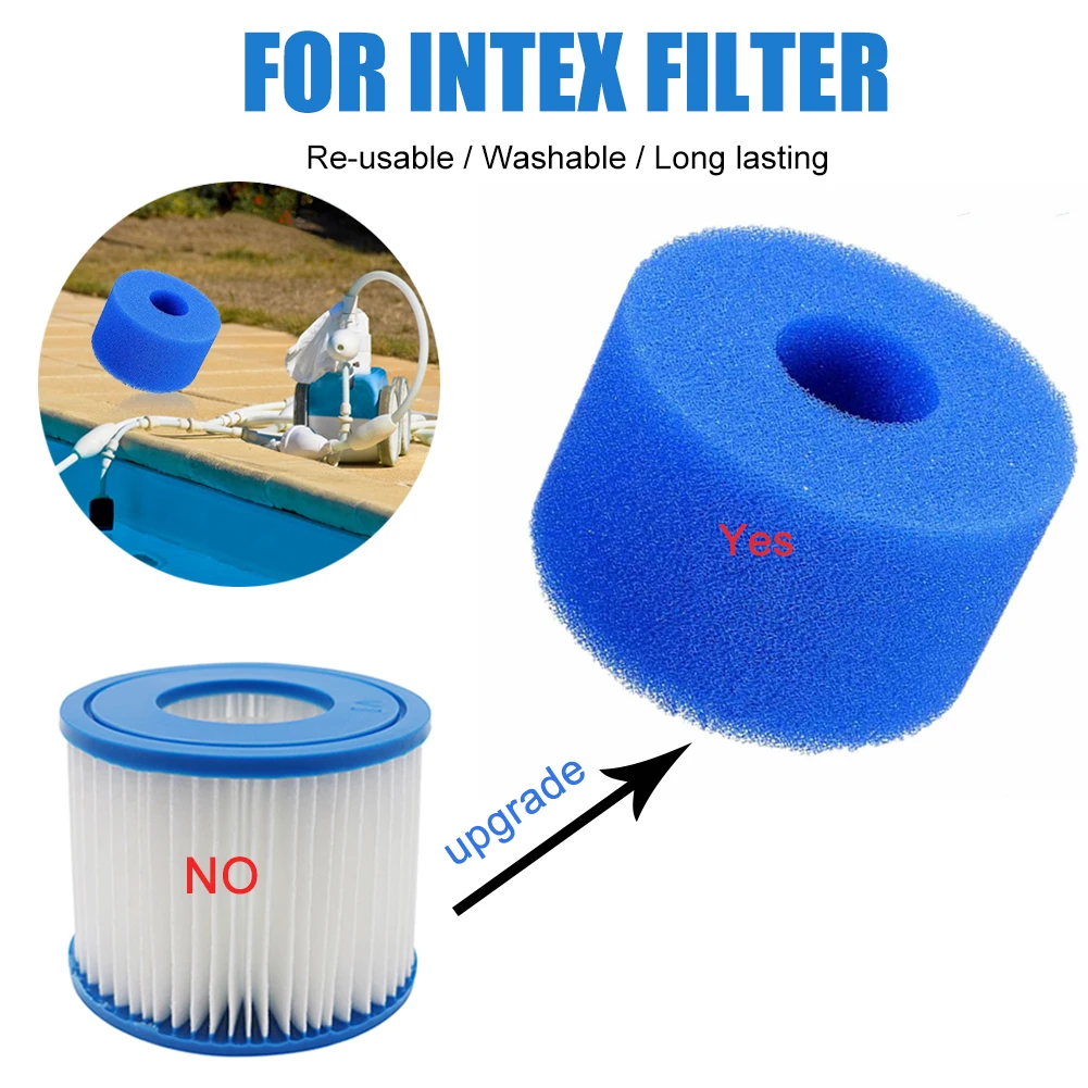 3 Sizes Swimming Pool Filter Cartridge Cleaning Tool Reusable Washable Sponge Filter Foam Swimming Pool Accessories
3 Sizes Swimming Pool Filter Cartridge Cleaning Tool Reusable Washable Sponge Filter Foam Swimming Pool Accessories