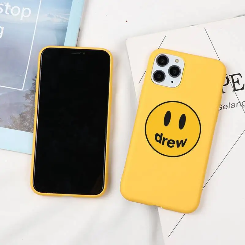 brand Justin Bieber drews Phone Case For iphone 12 11 Pro Max Mini XS 8 7 6 6S Plus X SE 2020 XR Candy yellow Silicone cover
brand Justin Bieber drews Phone Case For iphone 12 11 Pro Max Mini XS 8 7 6 6S Plus X SE 2020 XR Candy yellow Silicone cover
