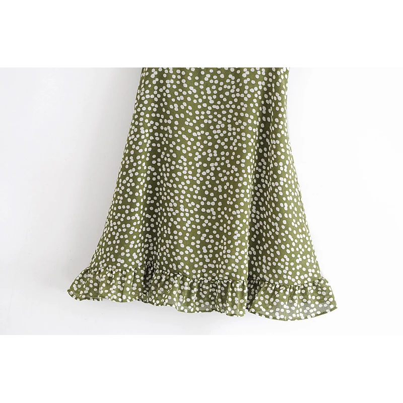 Fall 2021 new women's short skirts French niche retro women's dresses polka-dot self-cultivationl playful wooden ear lace dress 
Fall 2021 new women's short skirts French niche retro women's dresses polka-dot self-cultivationl playful wooden ear lace dress