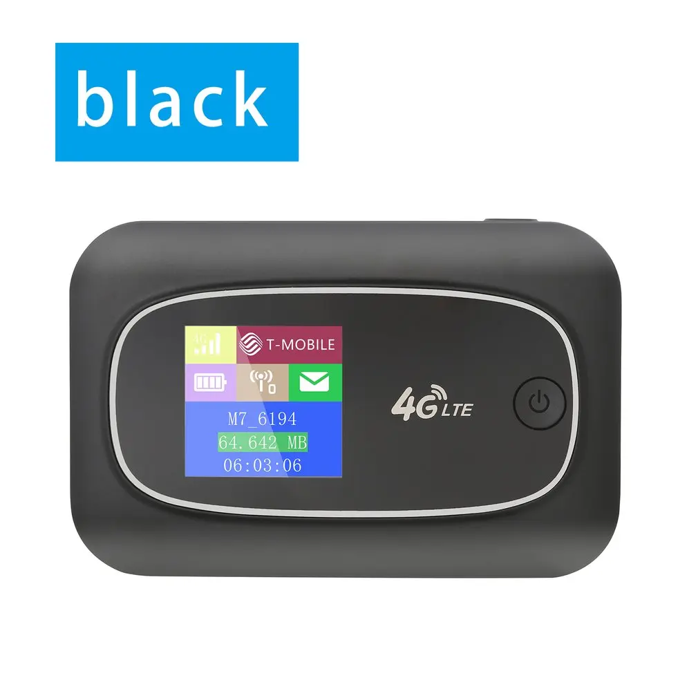 M7 WiFi Router 4G LTE CAT4 150M Unlocked Mobile MiFis Portable Hotspot Wireless Wifi Router with SIM Card Slot
M7 WiFi Router 4G LTE CAT4 150M Unlocked Mobile MiFis Portable Hotspot Wireless Wifi Router with SIM Card Slot