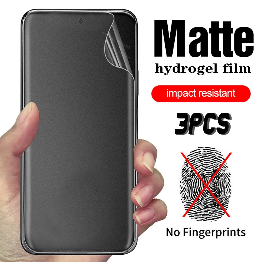 

Гидрогелевая матовая пленка с полным покрытием для Samsung Galaxy S21 FE 5G samsun S21FE S 21FE, защитная пленка для экрана 6,4 дюйма, не стекло, 3 шт.