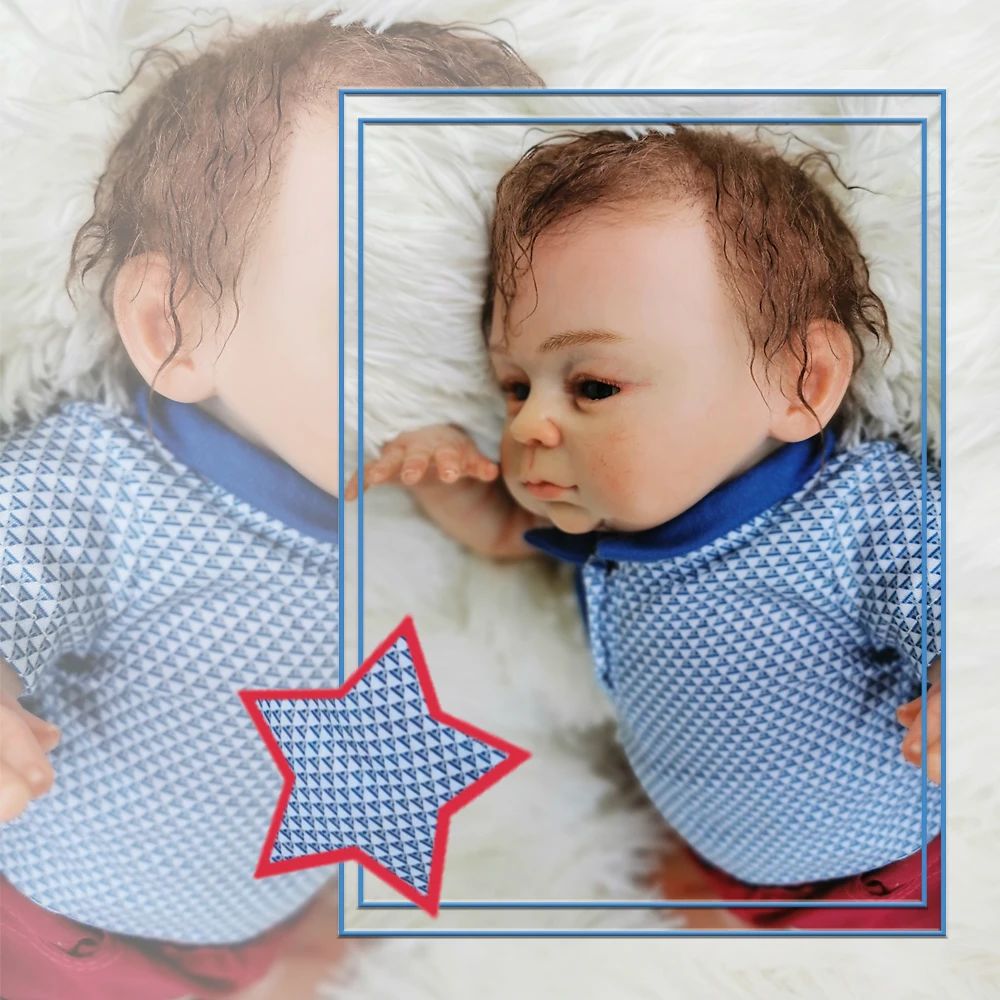 OtardDoll 18 inch Reborn baby doll 45cm Full Silicone Reborn dolls lifelike Bonecas Cute toy for Birthday Gift
OtardDoll 18 inch Reborn baby doll 45cm Full Silicone Reborn dolls lifelike Bonecas Cute toy for Birthday Gift