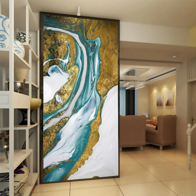 Abstract Blue Gold Wall Art Paintings Scandinavian Style Canvas Poster Print Modern Pictures For Living Room Home Decor
Abstract Blue Gold Wall Art Paintings Scandinavian Style Canvas Poster Print Modern Pictures For Living Room Home Decor