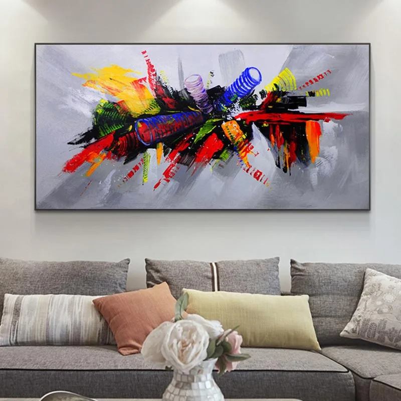 Abstract Oil Paintings on Canvas Wall Art Posters and Prints Modern Wall Cuadros Pictures for Living Room Decor No Frame
Abstract Oil Paintings on Canvas Wall Art Posters and Prints Modern Wall Cuadros Pictures for Living Room Decor No Frame