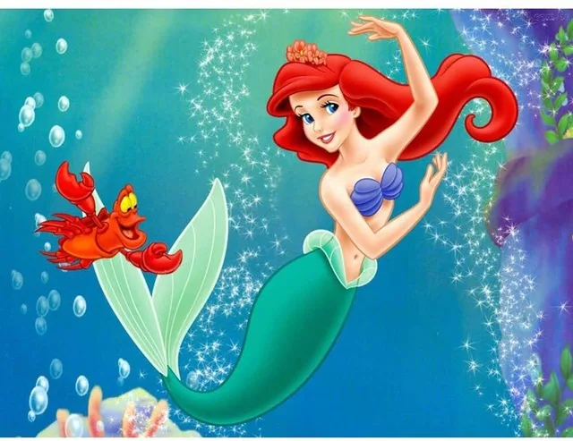 Disney Full Square 5D DIY Diamond Painting Mermaid In Sea Diamond Embroidery Cross Stitch Mosaic Gift
Disney Full Square 5D DIY Diamond Painting Mermaid In Sea Diamond Embroidery Cross Stitch Mosaic Gift