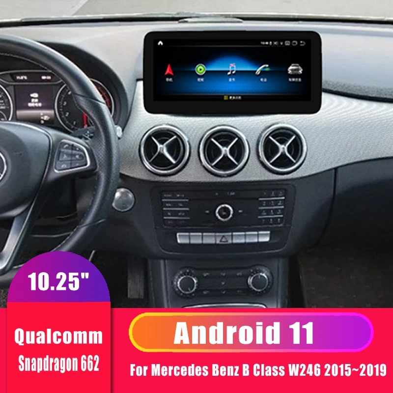 Android 11 IPS 10.25"Snapdragon 662 4G LTE Gps Navigation Multimedia Player For Mercedes Benz B Class W246 2015~2019 Navi WIFI
Android 11 IPS 10.25"Snapdragon 662 4G LTE Gps Navigation Multimedia Player For Mercedes Benz B Class W246 2015~2019 Navi WIFI