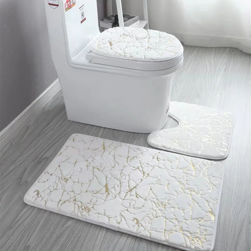 3Pcs Bathroom Rugs And Mat Set for WC Bath Rug Toilet Mat Home Living Room Carpet Anti Slip Bedroom Pad Water Absorbent 50x80cm
3Pcs Bathroom Rugs And Mat Set for WC Bath Rug Toilet Mat Home Living Room Carpet Anti Slip Bedroom Pad Water Absorbent 50x80cm