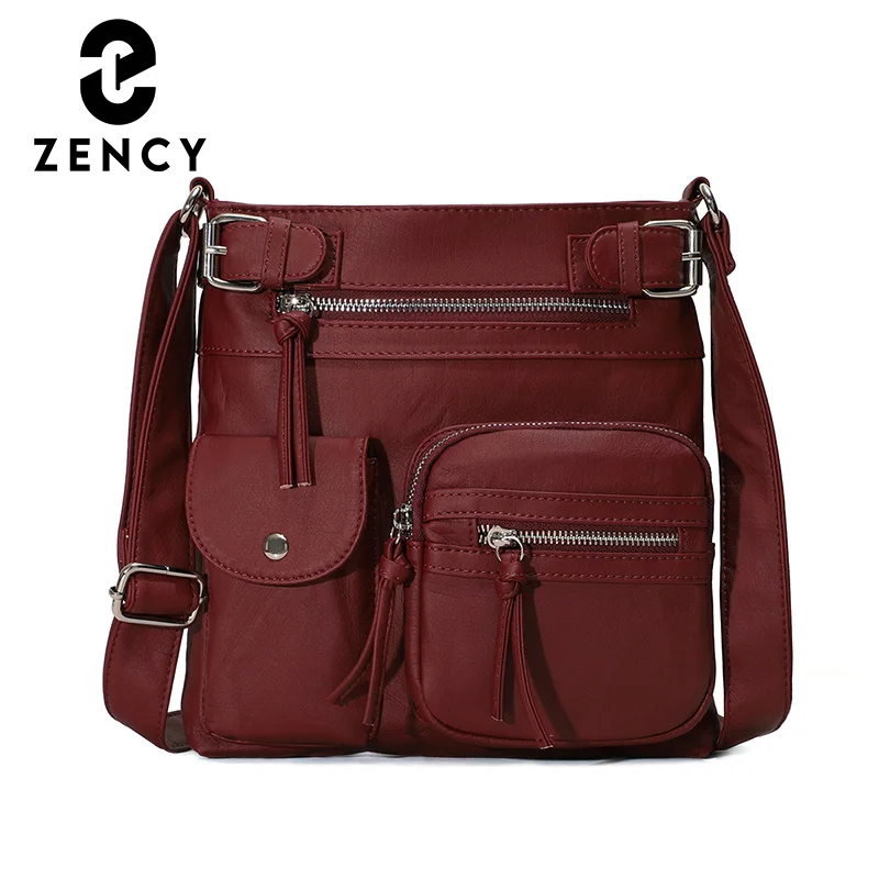 Zency Handbag Pu Leather Ladies Shoulder Bag 2023 New Fashion Design Vintage Elegant Flap Women's Crossbody Bags High Quality
Zency Handbag Pu Leather Ladies Shoulder Bag 2023 New Fashion Design Vintage Elegant Flap Women's Crossbody Bags High Quality