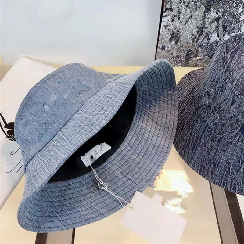 Branded Bucket Hat Beach Hat Street Headwear Fisherman Outdoor Hat Men Women Unisex Washed Denim Bucket Hats
Branded Bucket Hat Beach Hat Street Headwear Fisherman Outdoor Hat Men Women Unisex Washed Denim Bucket Hats
