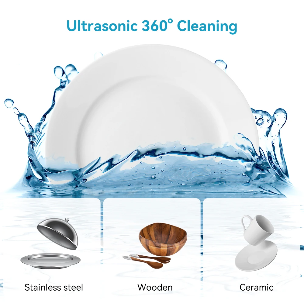 Jeatone Ultrasonic Dishwasher Mini Portable Tableware Cleaner Household Fruit and Vegetable Washing Machine High Pressure Clean 
Jeatone Ultrasonic Dishwasher Mini Portable Tableware Cleaner Household Fruit and Vegetable Washing Machine High Pressure Clean
