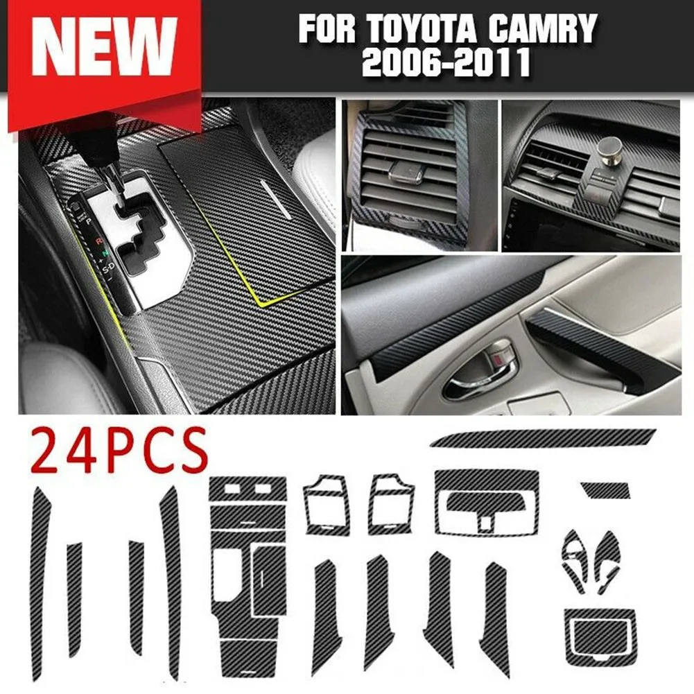 Car Interior Wrap Trim Decal Glossy Carbon Fiber For Toyota Camry 06-11 Car Styling Accessories Car Interior Decor Kits Trim
Car Interior Wrap Trim Decal Glossy Carbon Fiber For Toyota Camry 06-11 Car Styling Accessories Car Interior Decor Kits Trim