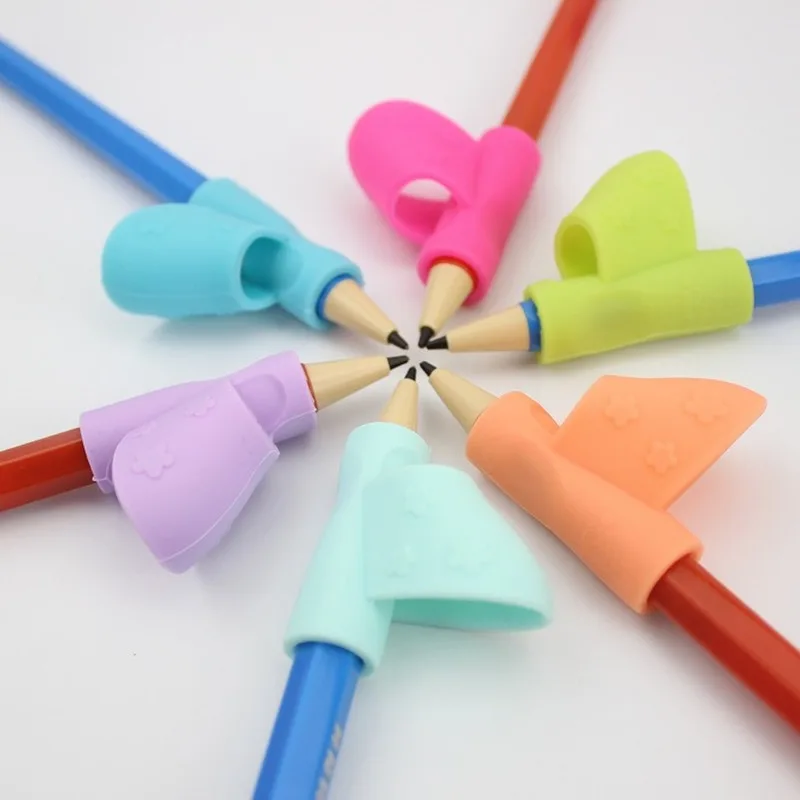 Pencils Handle Right Hand Helps Children Learn Holding Pen Writing Posture Correction Magic Fits Pencil Soft Color Random
Pencils Handle Right Hand Helps Children Learn Holding Pen Writing Posture Correction Magic Fits Pencil Soft Color Random