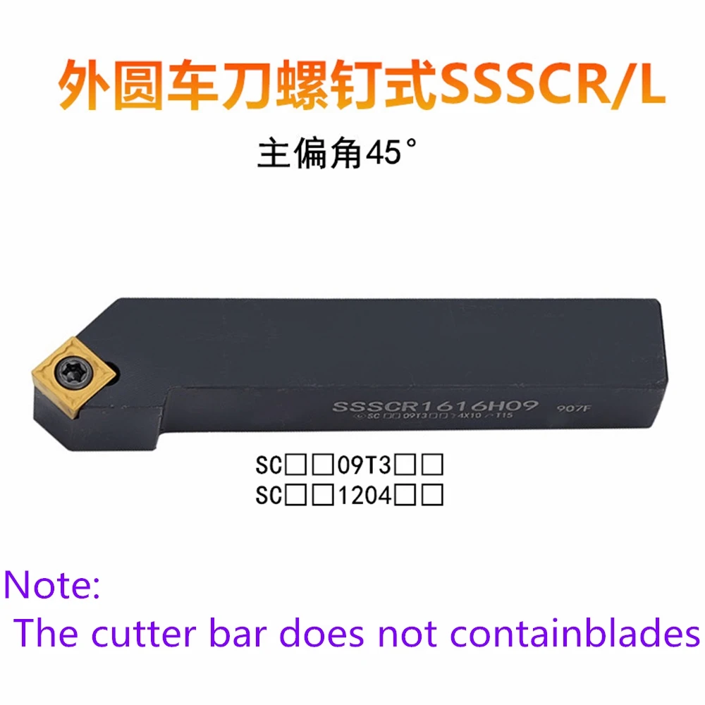 1PCS SSSCR1212H09 SSSCR1616H09 SSSCR2020K09 SSSCL1212H09 SSSCL1616H09 SSSCL2020K09 CNC External Lathe Tools
1PCS SSSCR1212H09 SSSCR1616H09 SSSCR2020K09 SSSCL1212H09 SSSCL1616H09 SSSCL2020K09 CNC External Lathe Tools