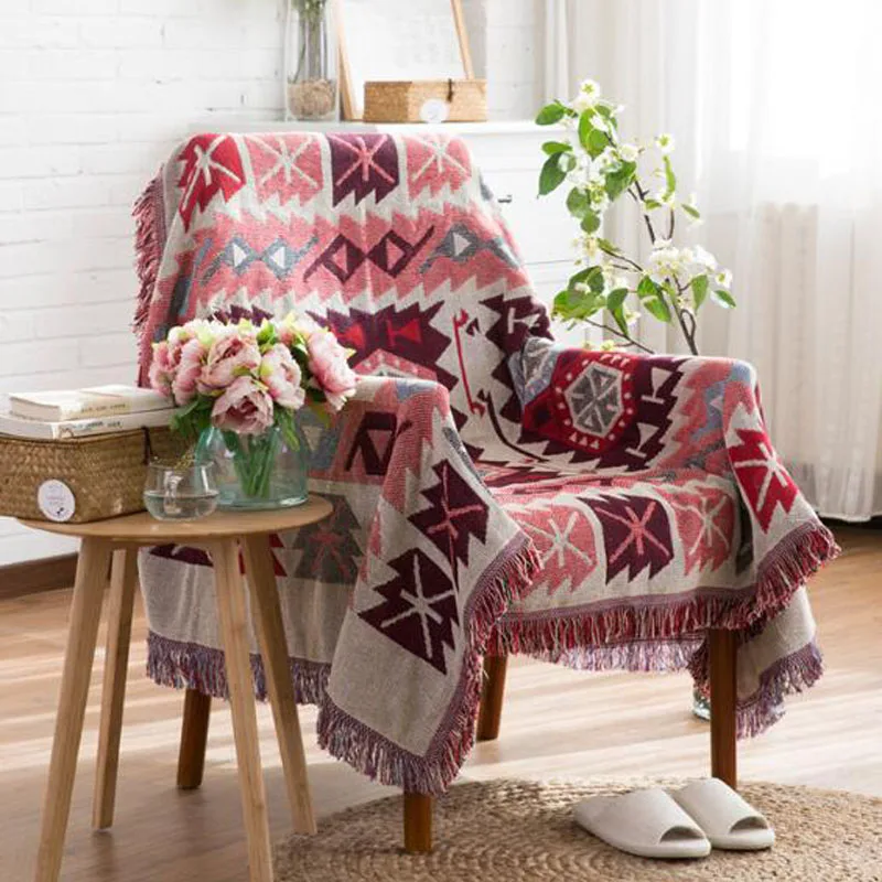 Red National Vintage Knitted Throw Blanket thickening geometry blanket throw Home Cover Pure home travel bed sofa FG440
Red National Vintage Knitted Throw Blanket thickening geometry blanket throw Home Cover Pure home travel bed sofa FG440