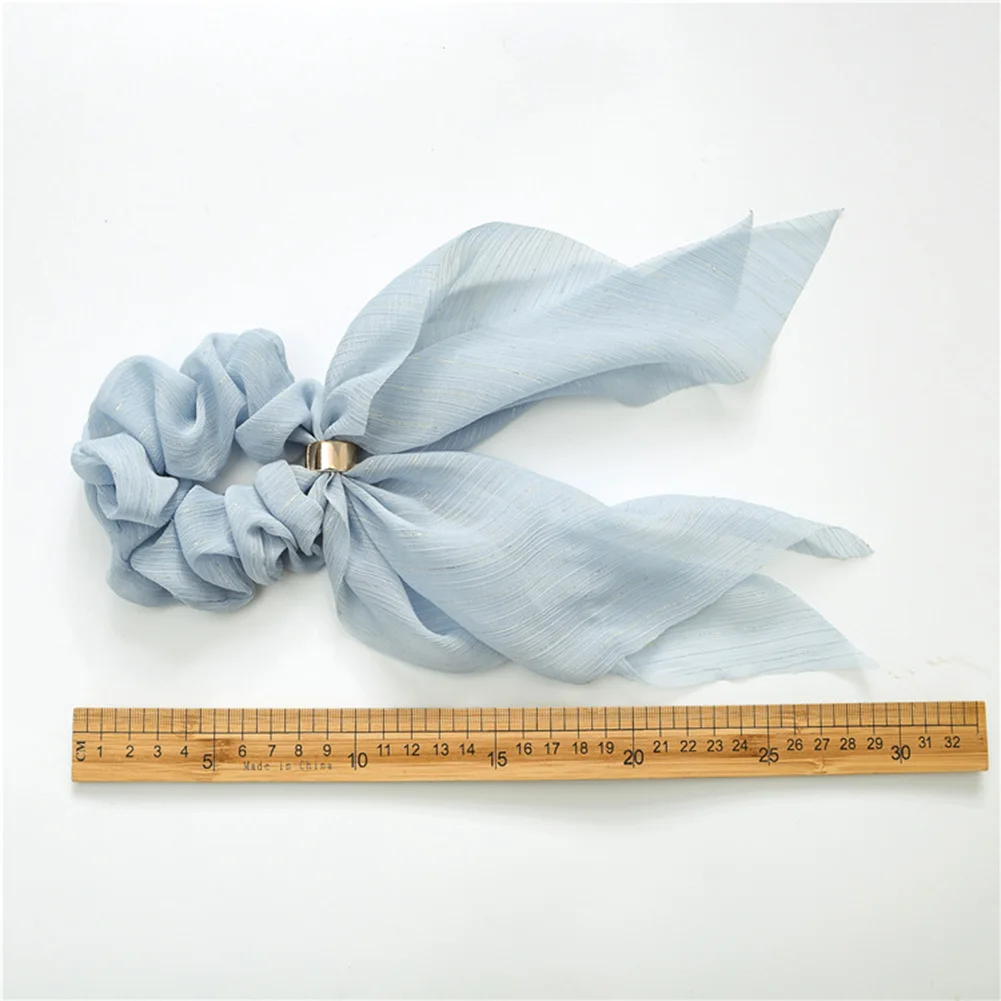 Sweet Long Ribbon Scrunchie Women Solid Color Chiffon Hair Rubber Rope Candy Colors Ponytail Hair Accessories Elastic Hair Bands
Sweet Long Ribbon Scrunchie Women Solid Color Chiffon Hair Rubber Rope Candy Colors Ponytail Hair Accessories Elastic Hair Bands