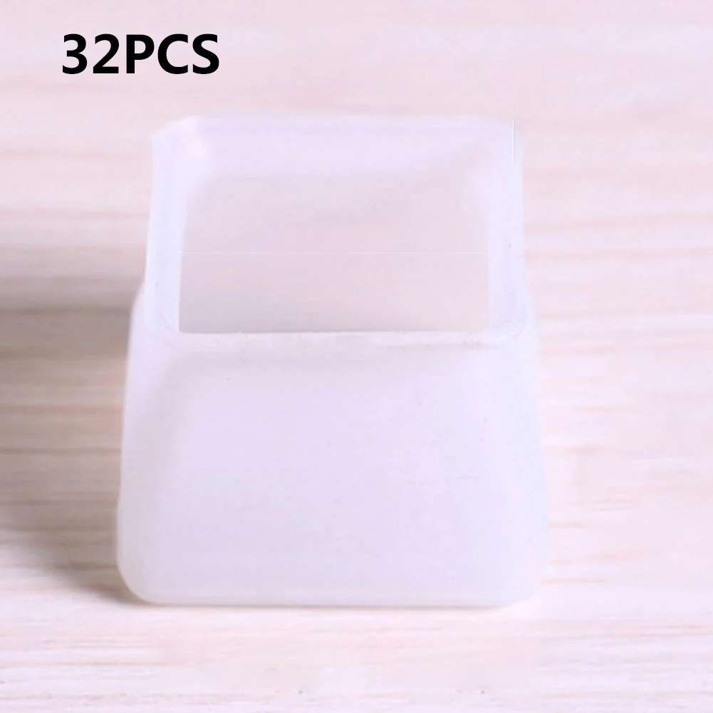 32Pcs Square Clear Silicone Chair Legs Floor Protectors Felt Pads Anti-Slip Table Feet For Desk Chairs Bar Stools Etc.
32Pcs Square Clear Silicone Chair Legs Floor Protectors Felt Pads Anti-Slip Table Feet For Desk Chairs Bar Stools Etc.