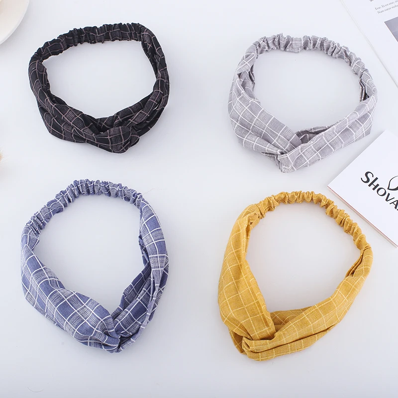 Shovan Newest Women Girls Hair Bands Cotton Plaid Printing Headband Cross Turban Bandage Bandanas HairBands Hair Accessories
Shovan Newest Women Girls Hair Bands Cotton Plaid Printing Headband Cross Turban Bandage Bandanas HairBands Hair Accessories