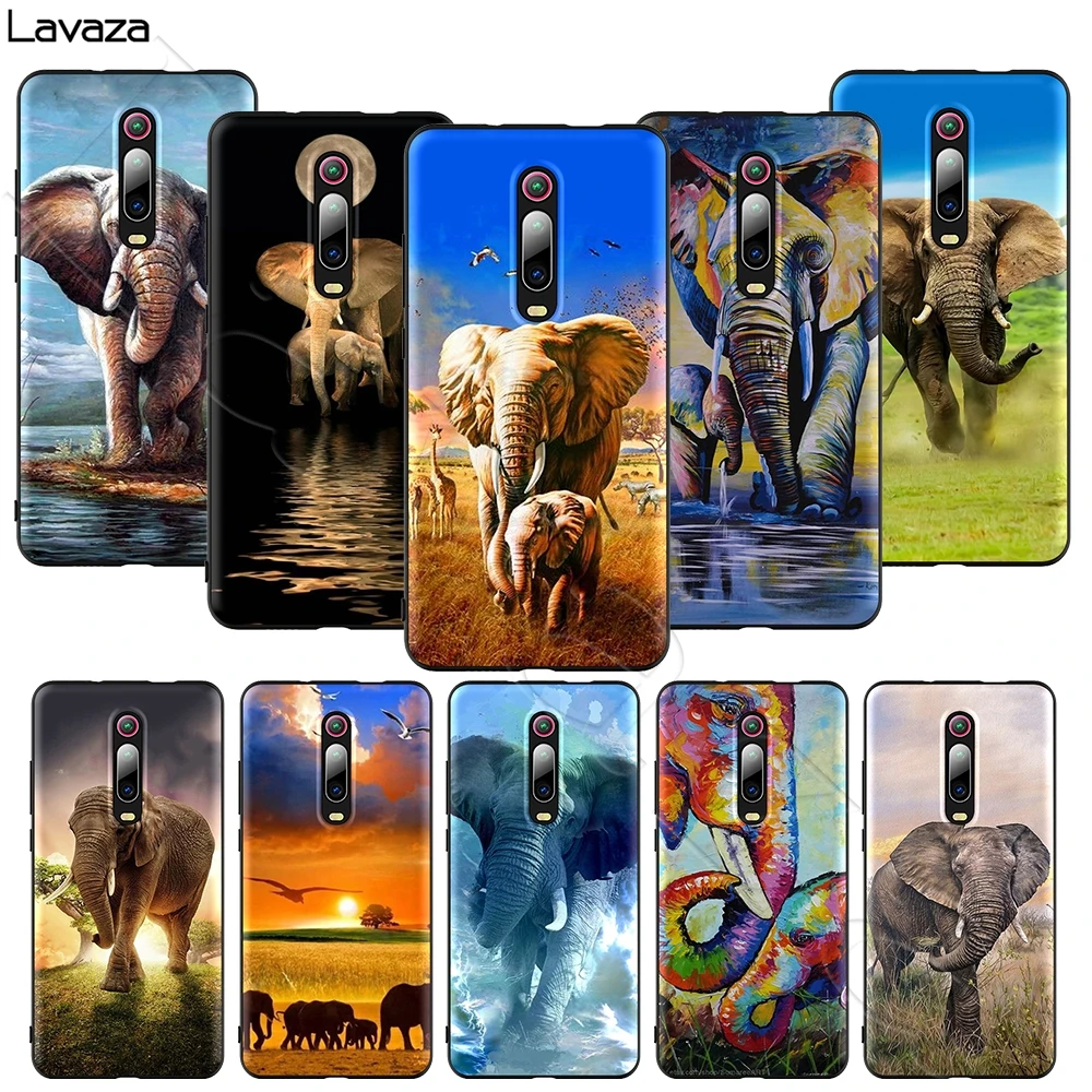 Lavaza масляная живопись искусство Слон Мягкий чехол для Xiaomi Redmi Note 4 4X 4A 5 5A 6 6a 7 8 Pro Go