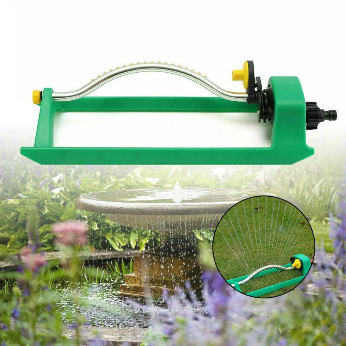 18 Hole Plastic Outdoor Swing Sprinkler Home Garden Lawn Nozzle Auto Adjustable Oscillating Sprinkler with Four Watering Modes
18 Hole Plastic Outdoor Swing Sprinkler Home Garden Lawn Nozzle Auto Adjustable Oscillating Sprinkler with Four Watering Modes