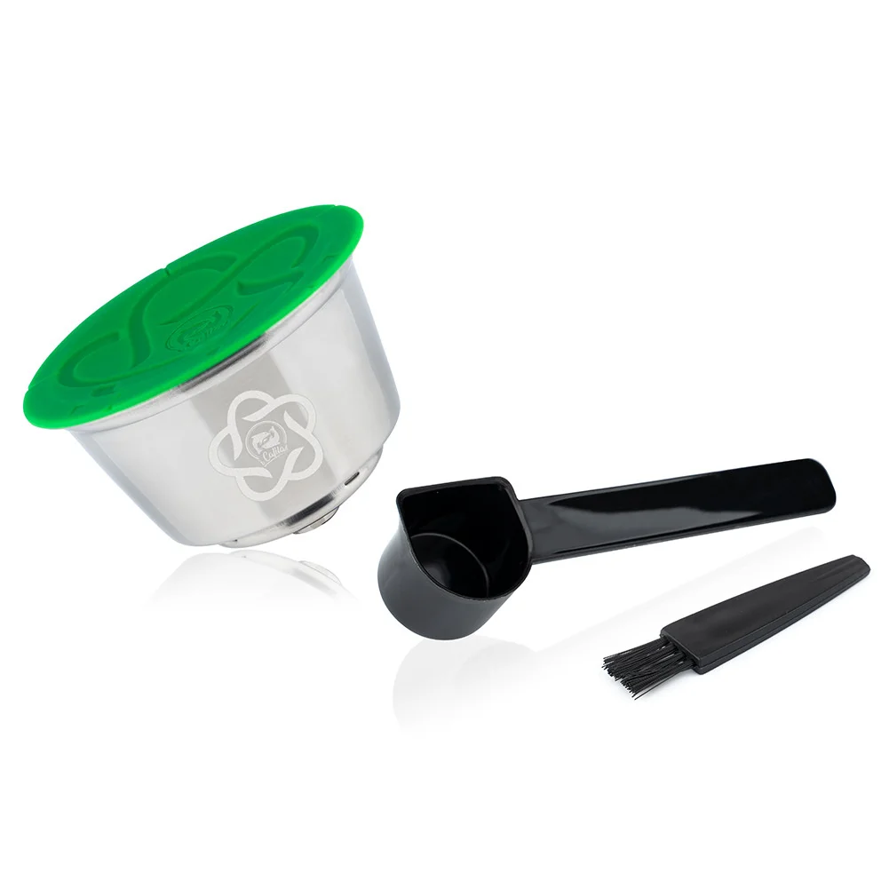 Refillable Coffee Capsule For Dolce Gusto Reusable Stainless Steel Filter Cup For Nescafe Cofee Machine Crema Maker
Refillable Coffee Capsule For Dolce Gusto Reusable Stainless Steel Filter Cup For Nescafe Cofee Machine Crema Maker