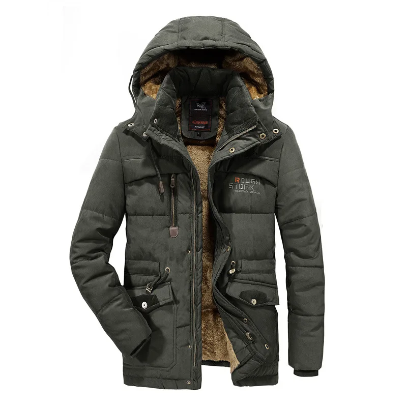 2021 New Arrival Long Hooded Parka Homme Plus Size Thicken Warm Männer Mäntel 
2021 New Arrival Long Hooded Parka Homme Plus Size Thicken Warm Männer Mäntel