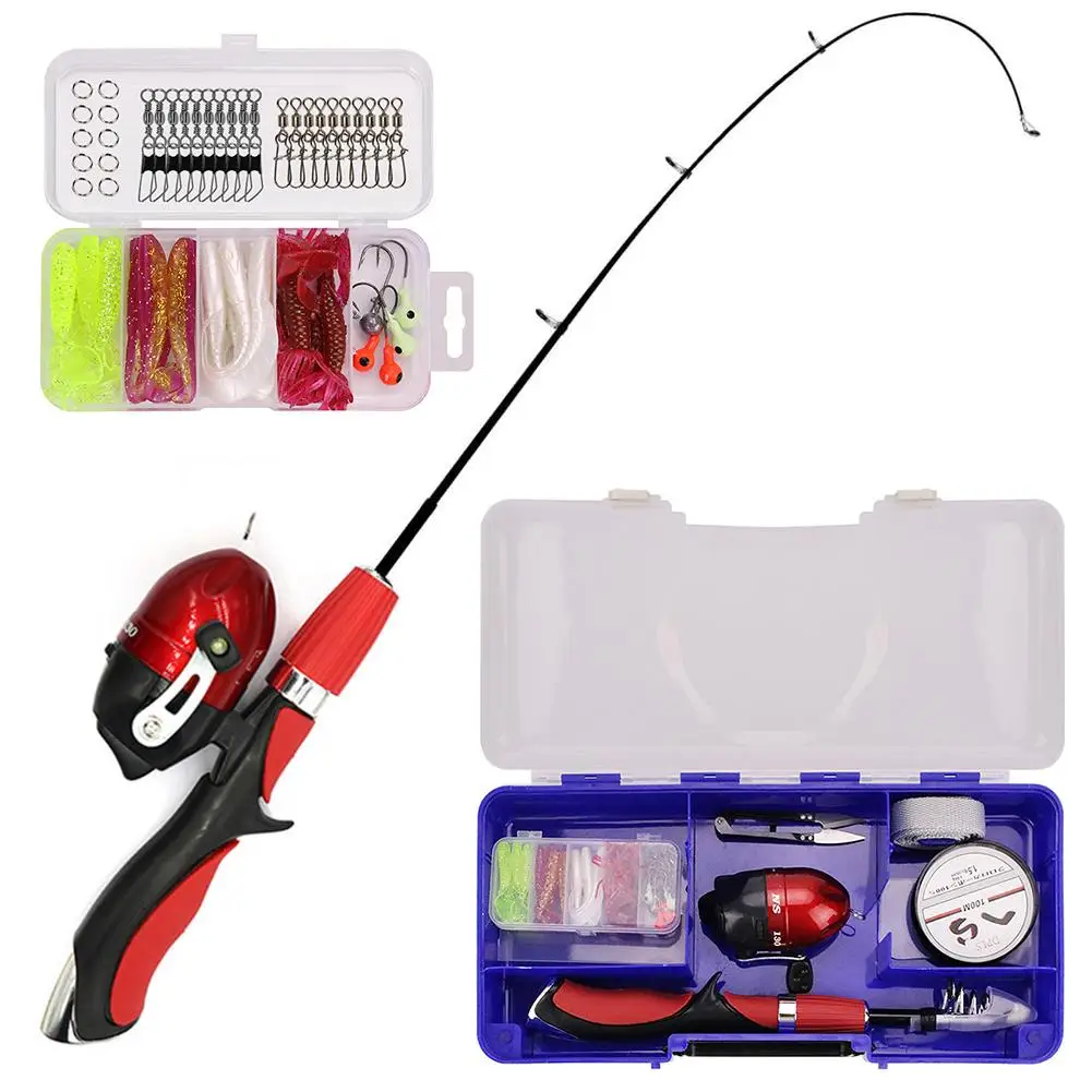 1.2/1.4m Portable Telescopic Fishing Rod Combo Spinning Reel Fishing Set Bag Short Travel Baits Hooks Line Full Set
1.2/1.4m Portable Telescopic Fishing Rod Combo Spinning Reel Fishing Set Bag Short Travel Baits Hooks Line Full Set