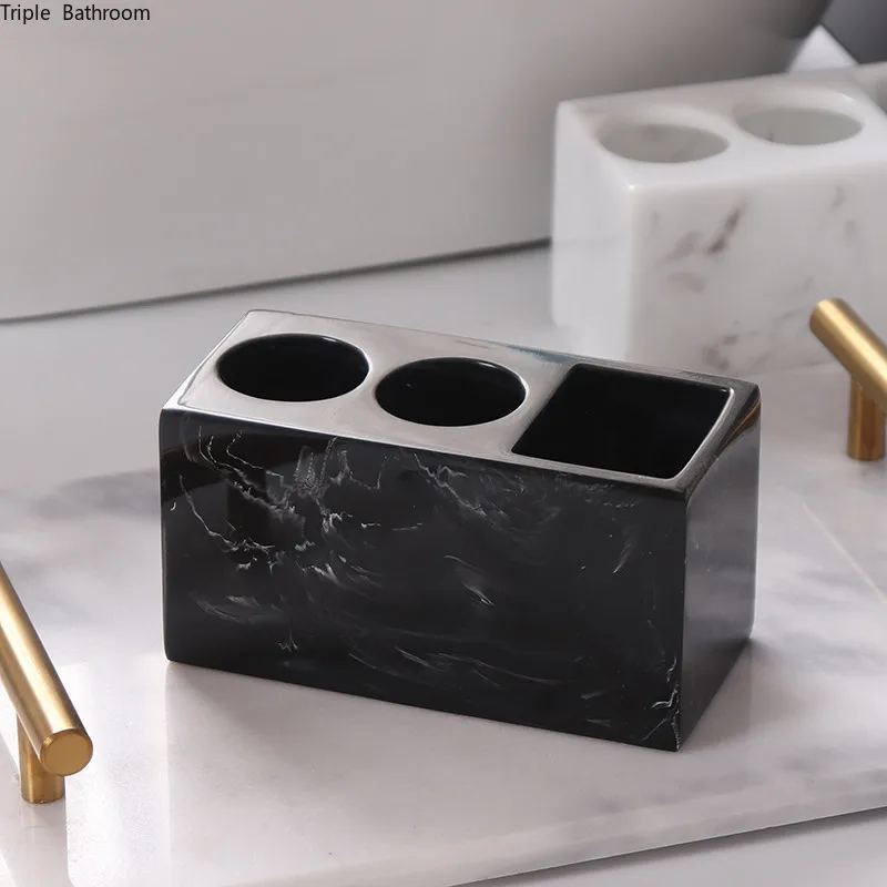 1pc Creative Marble Pattern Resin Multifunction Electric Toothbrush Rack Toothpaste Holder Bathroom Cleaning Brush Storage Box
1pc Creative Marble Pattern Resin Multifunction Electric Toothbrush Rack Toothpaste Holder Bathroom Cleaning Brush Storage Box